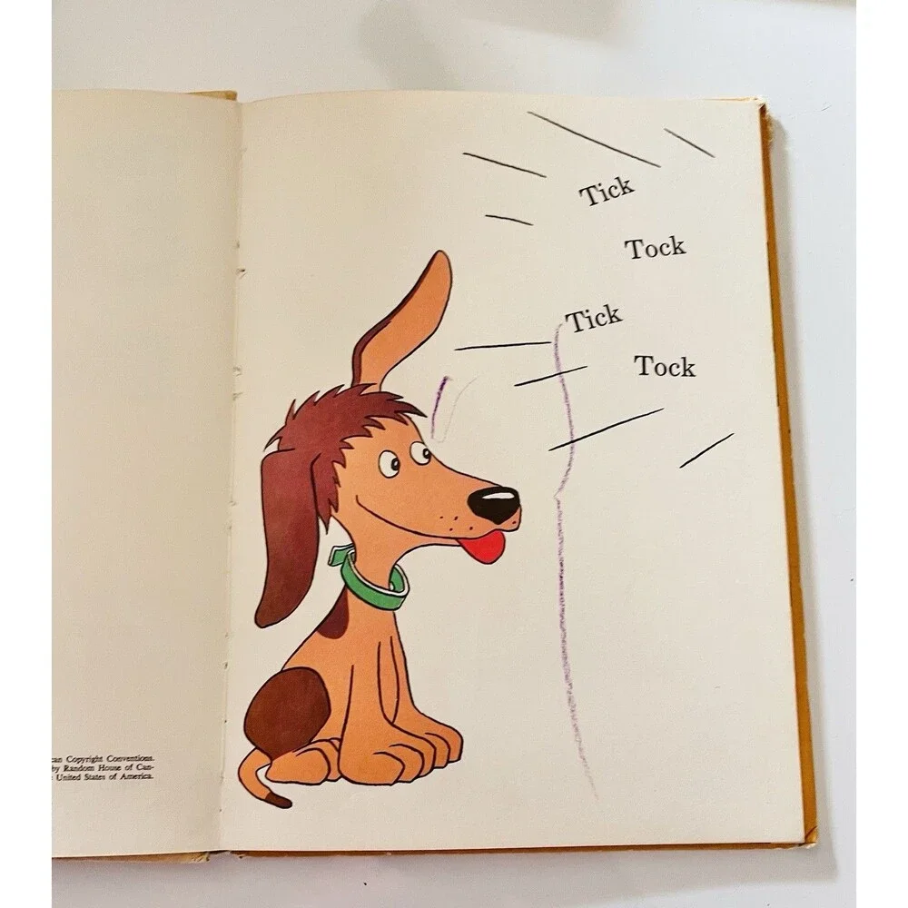 1968 The Ear Book Al Perkins Bright & Early Beginner Book HC Dr Seuss Era